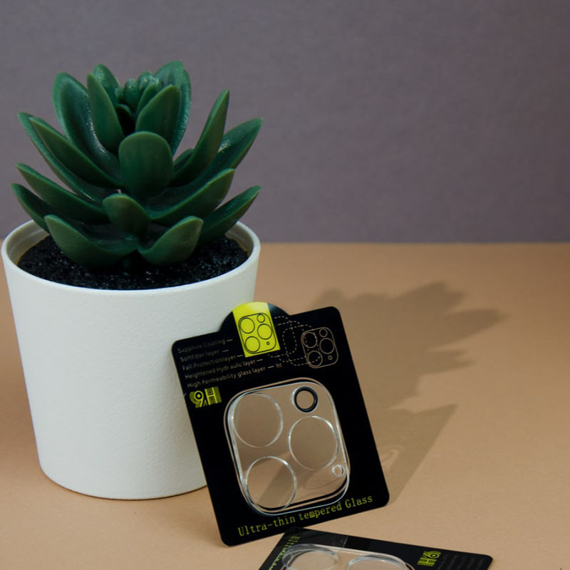 Защитное стекло на камеру Full Block (тех.пак) для Apple iPhone 12 Pro Max (6.7") Херсон - изображение 8