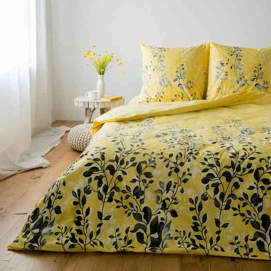 Постільна білизна полутона ТЕП Black and Yellow 2-03743-23971 150х215 см Київ