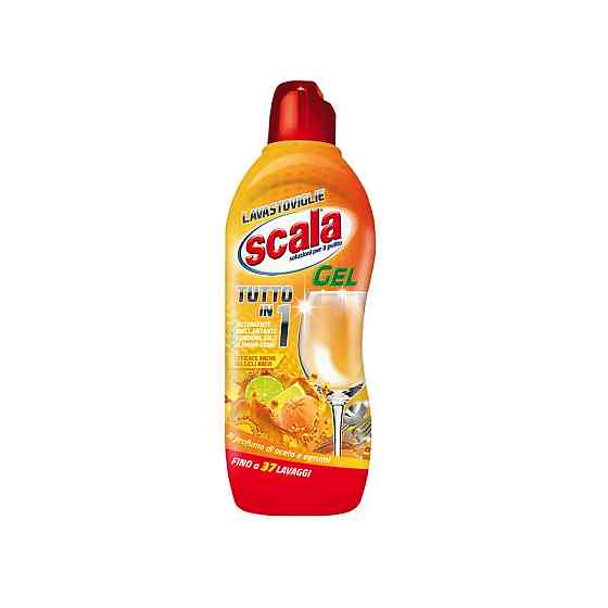 Гель для посудомийних машин Scala Lavastoviglie Gel Citrus 8006130504465 750 мл Київ