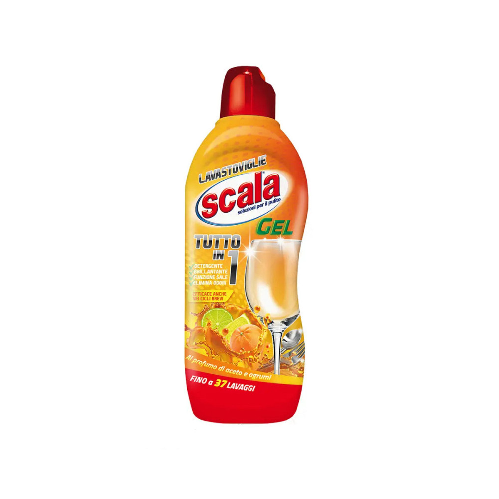 Гель для посудомийних машин Scala Lavastoviglie Gel Citrus 8006130504465 750 мл Київ - зображення 1