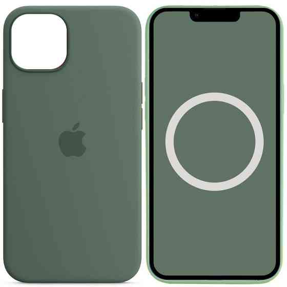 Чехол Silicone case (AAA) with Magsafe and Animation для Apple iPhone 13 (6.1") Херсон