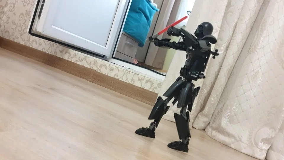 Конструктор сборная фигурка модель Дарт Вейдер серия Звездные войны Київ - зображення 2