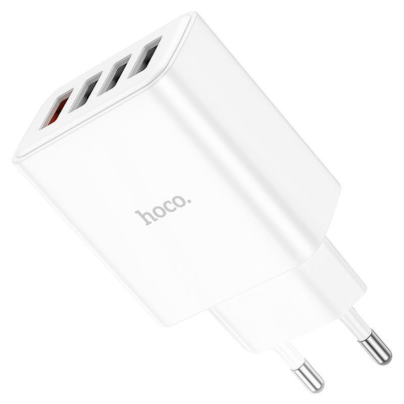 СЗУ Hoco C102A Fuerza QC3.0 (4USB-A) Херсон - зображення 5