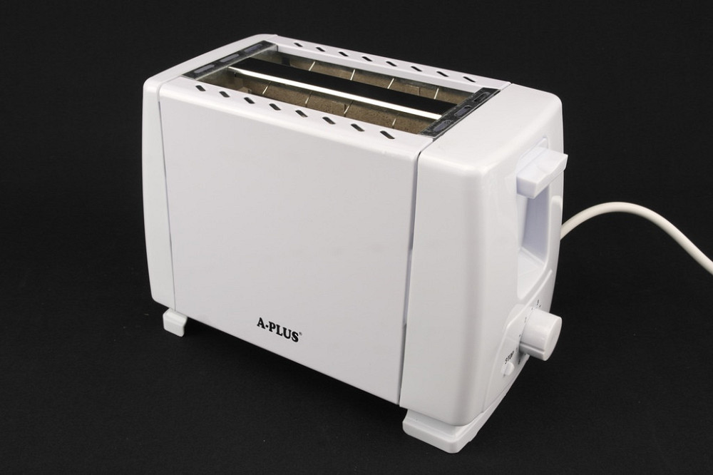 Тостер A-Plus AP-2041 750 Вт білий Київ - зображення 1