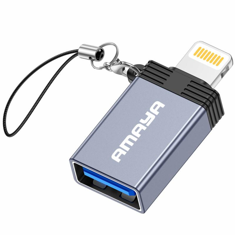 Переходник Amaya 01UL Lightning Male to USB Female USB3.0 Херсон - зображення 1