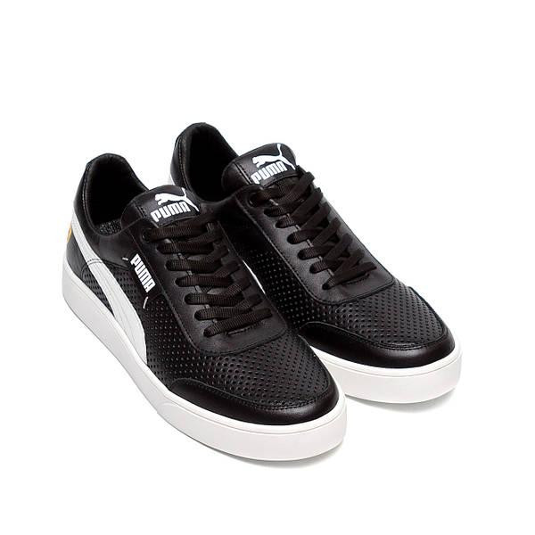 Чоловічі літні шкіряні кеди Pm FERRARI перфорація Київ - зображення 3