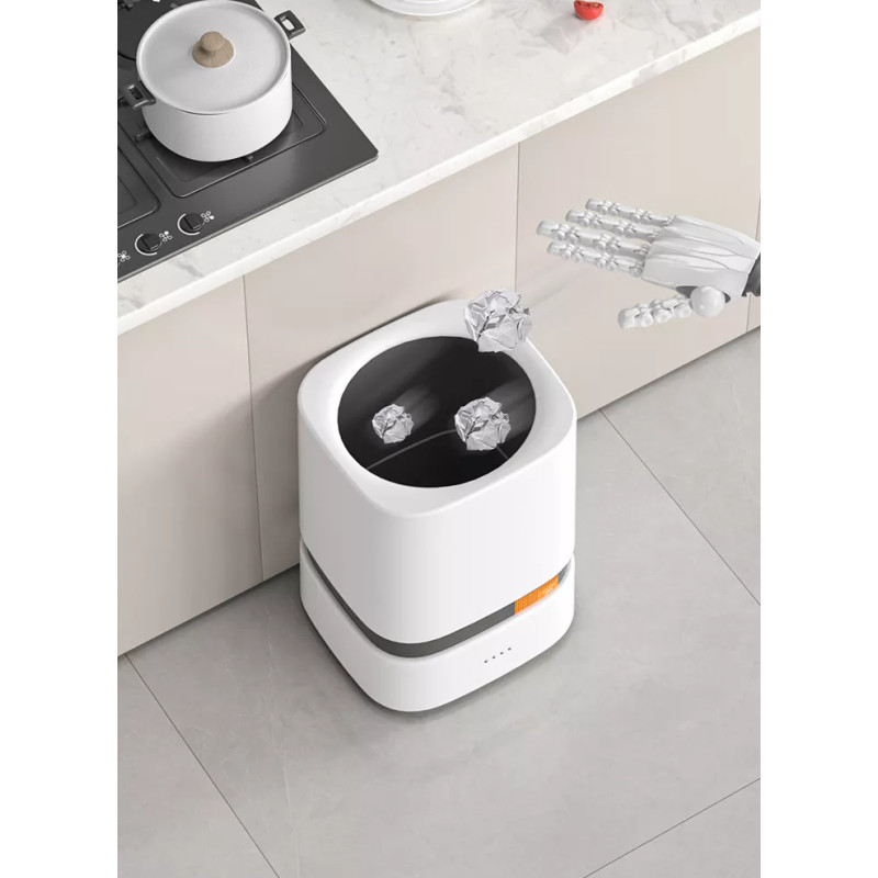 Ведро для мусора JAH 15 л квадратное Paperwaste белое 20263 Київ - зображення 2