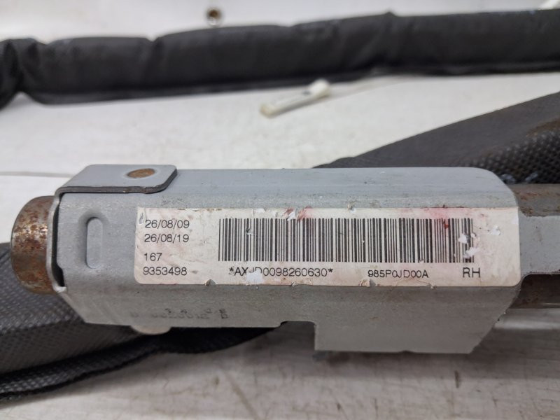 Airbag потолка(шторка) правый Nissan Qashqai J10 2.0 БЕНЗИН MR20DE 2006 (б/у) Киев - изображение 4