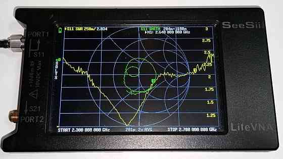 Антенна 2350-2650MHz 8dBi, мощность до 20W, направленная секторная, SMA-male Днепр
