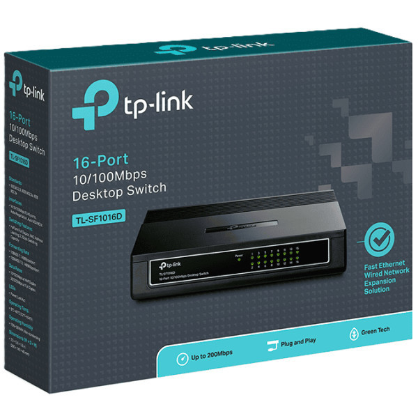 Комутатор TP-Link SF1016D Харьков - изображение 4