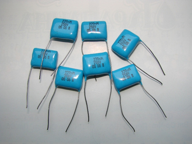 Конденсатор К73-17, 0.22 мкФ (220 nM), 250В (250V) конденсаторы К-73-17 Харьков - изображение 2