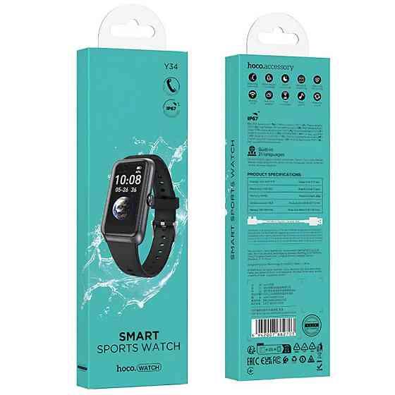Смарт-часы Hoco Smart Watch Y34 Smart sports watch (call version) Херсон