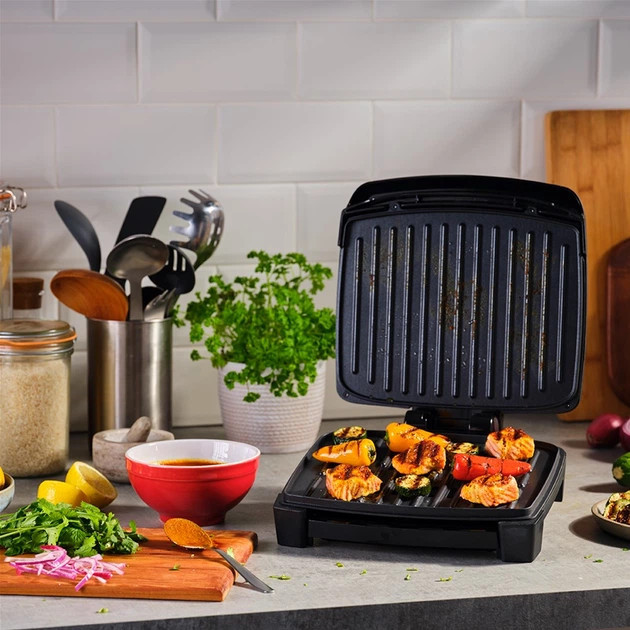 Гриль-барбекю электрический Russell Hobbs George Foreman Immersa Grill Small 28300-56 1100 Вт черный Киев - изображение 8