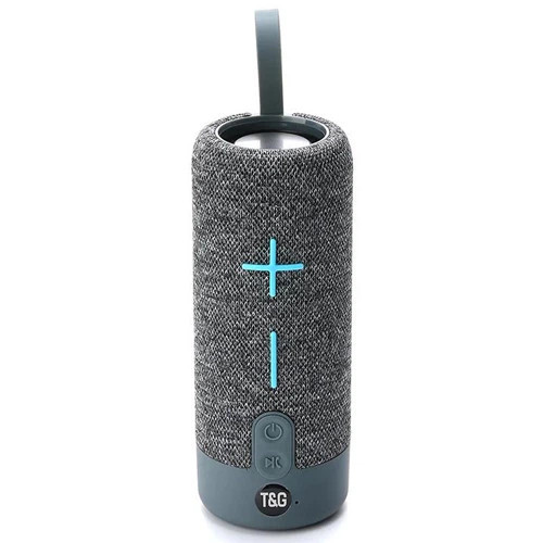 Колонка портативная Bluetooth T&G TG619 grey серая Київ - зображення 1