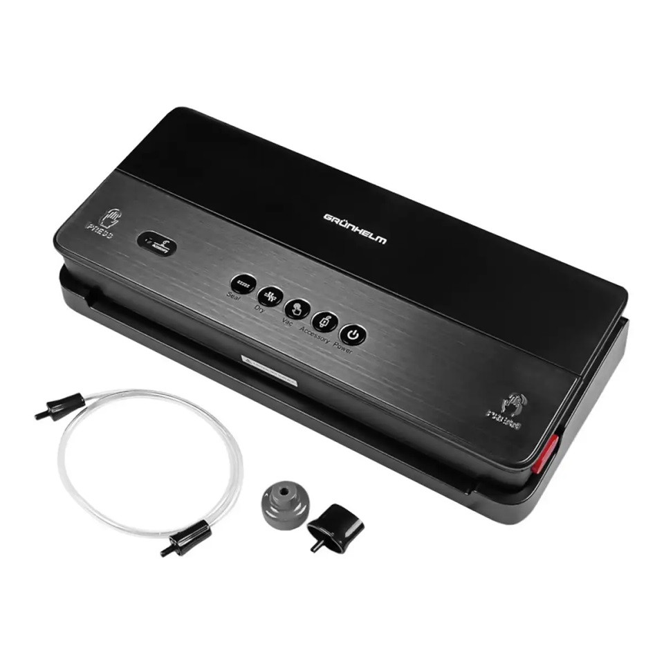 Вакууматор Grunhelm GV 117 BW 125 Вт черный Київ - зображення 5