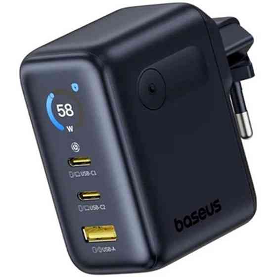 СЗУ Baseus PicoGo AE21 Fast Charger 100W (1USB-A/2C) + кабель Type-C to Type-C (E0121B) Херсон