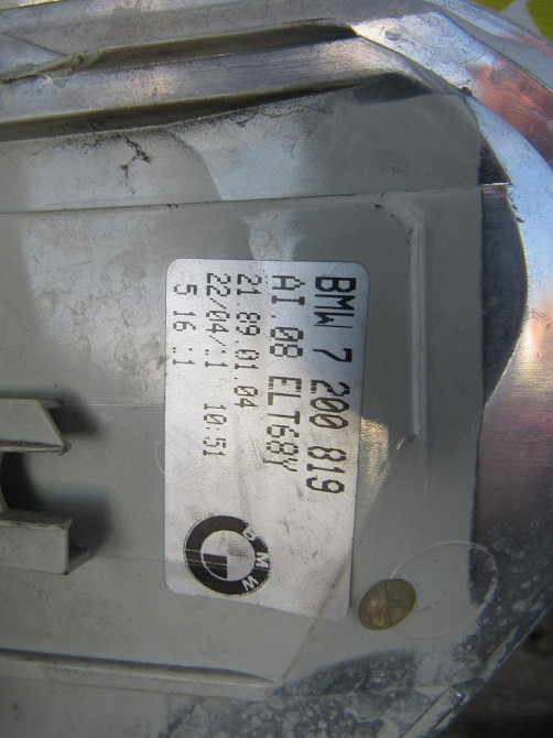 Фонарь задний левый BMW X5 E70 2007-2010 (7200819) Ковель - зображення 1