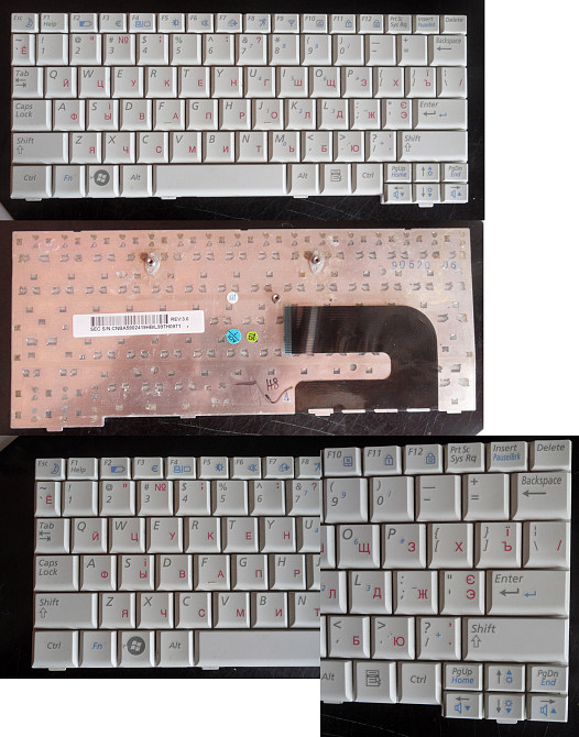Клавіатури для ноутбуків Samsung N120, N510 Львів - зображення 2