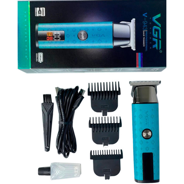 Триммер VGR V-943 BLUE 10 Вт синий Київ - зображення 3