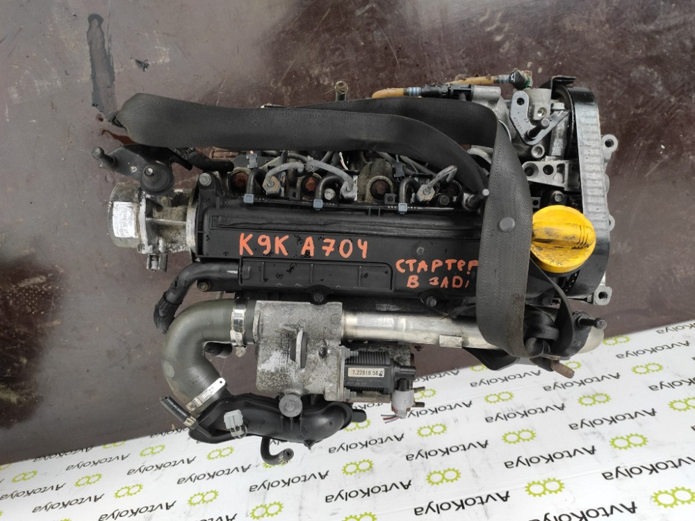 Двигатель в сборе Renault Kangoo 1.5 dci 2002-2005 (K9KA704) Ковель - зображення 3