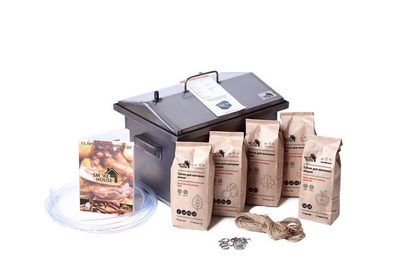 Коптильня горячего копчения Smoke House M Original с сумкой Харьков - изображение 9