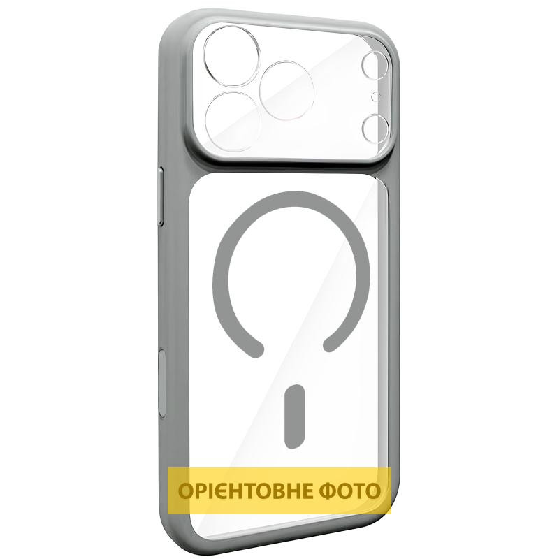 Чехол TPU+PC GETMAN Moon Clear with MagSafe для Apple iPhone 12 Pro (6.1") Херсон - изображение 1