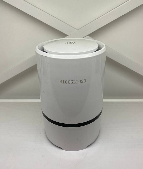 Портативний очищувач повітря для будинку Rigoglioso з HEPA фільтром і нічником Косов - изображение 3