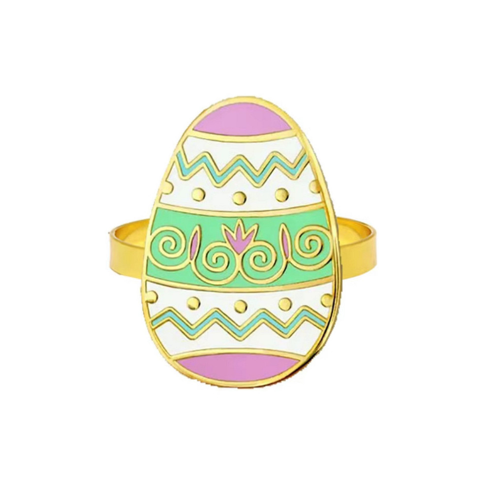 Кольца для салфеток Leeseph Пасхальные 4 шт цветные PK004 Одесса - изображение 1