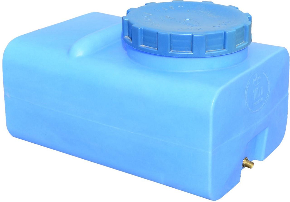 Емкость 100 л квадратная ГК ПБ голубая Киев - изображение 4