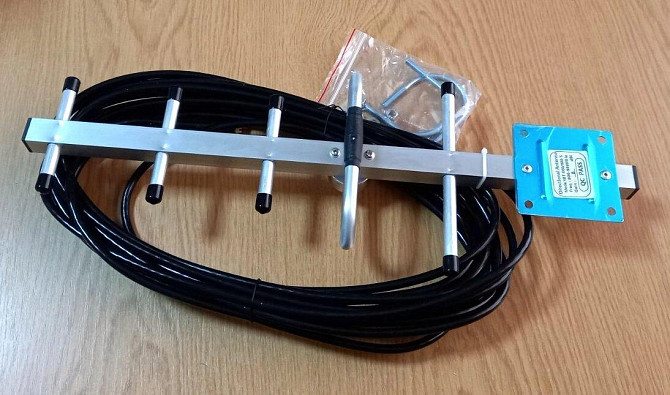 Антенна направленная YBT-900-YG (806-960 МГц) c 10 м кабеля 50 Ом и F-male разъемом 8 дБ Дніпро - зображення 3