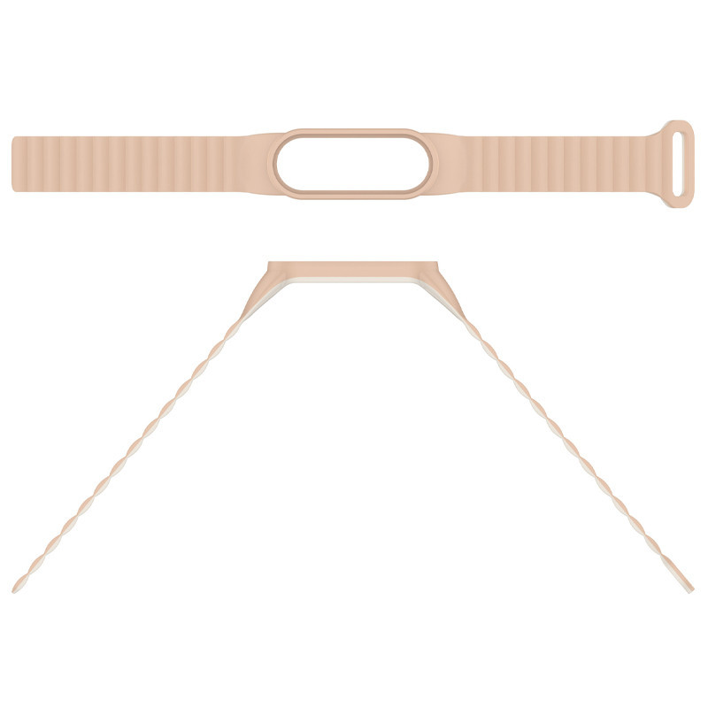 Ремешок Dual-color Magnetic для Xiaomi Mi Band 7/6/5/4/3 Херсон - зображення 4