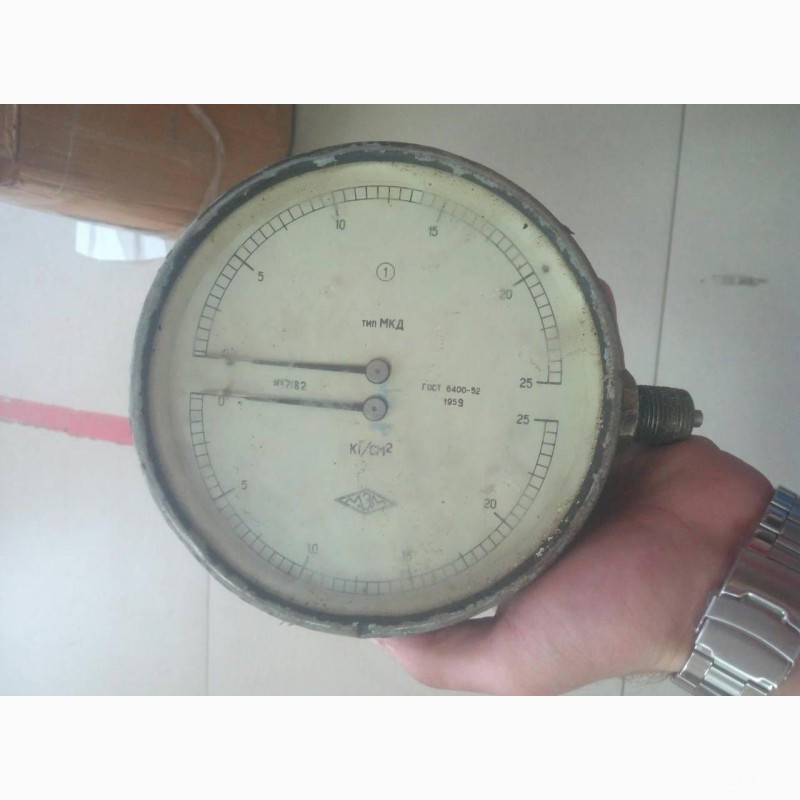 Манометры МКД. 0-25, 0-25кгс/см2. -1шт.150грн Харків - зображення 1