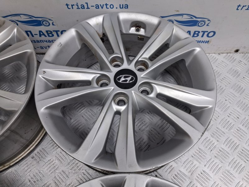 Диски титан комплект R16 Hyundai Sonata YF 2.4 БЕНЗИН G4KJ 2010 (б/у) Киев - изображение 3