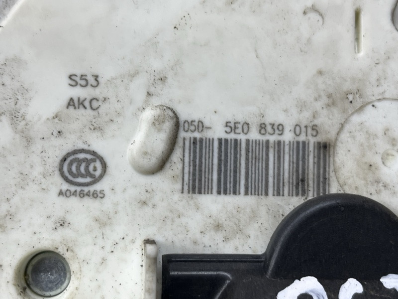 Замок двери задний левый Skoda Octavia 2013-2020 5E0839015 (Арт. 81544) Київ - зображення 4
