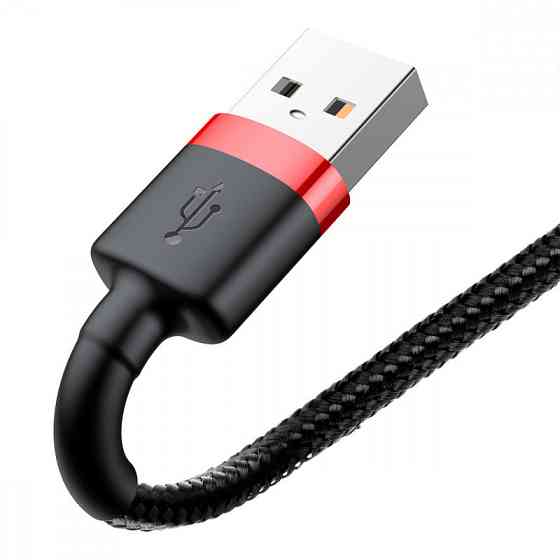 Дата кабель Baseus Cafule USB to Lightning 2.4A (1m) (CALKLF-B) Херсон
