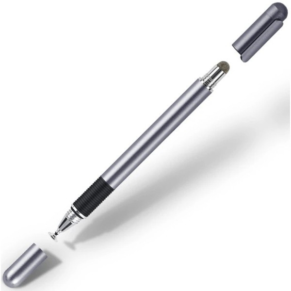 Стилус ручка Fonken Universal 2 в 1 для планшетів та смартфонів Gray (Код товару:28560) Харьков - изображение 2
