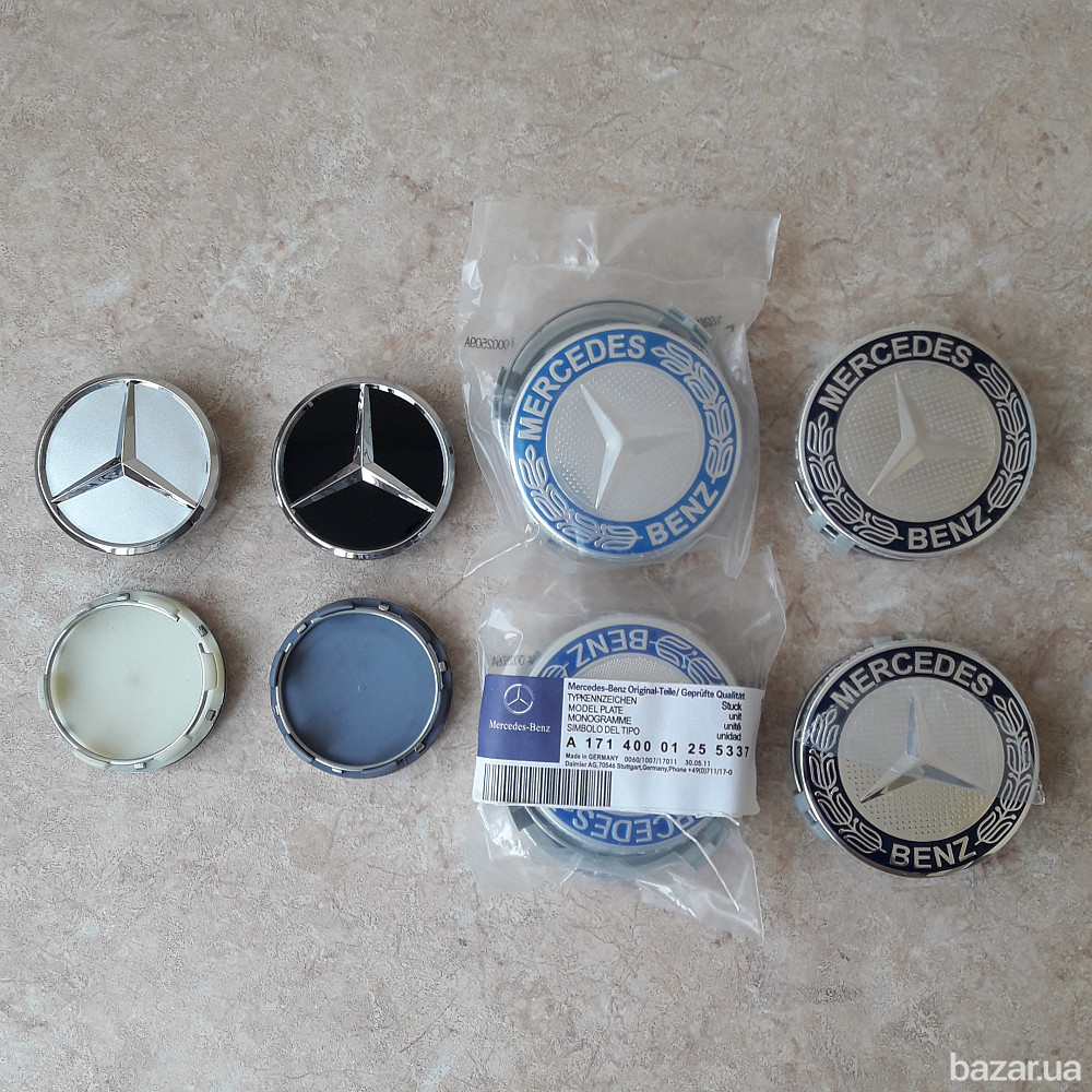 Колпачки (заглушки) для дисков Mersedes (Мерседес) Київ - зображення 4