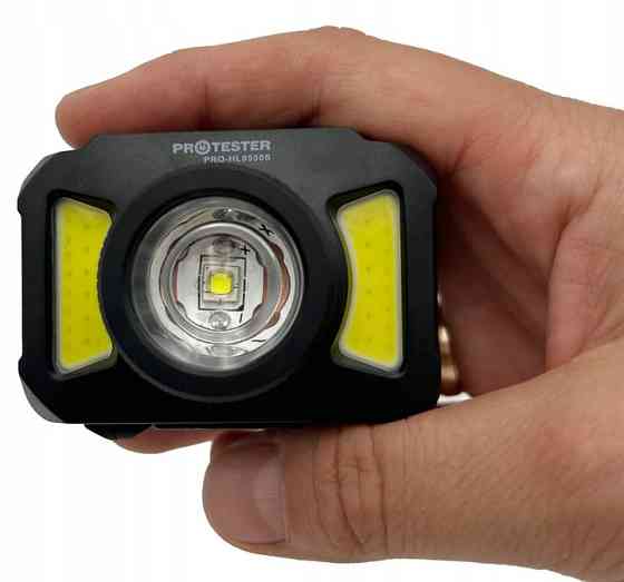 Фонарик налобный светодиодный (LED) с зумом PROTESTER PRO-HL0550S Харків