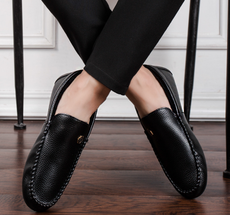 Мужские зимние мокасины с мехом ЧЕРНЫЙ МЕХ (на меху) Размер 41 42 Киев - изображение 10