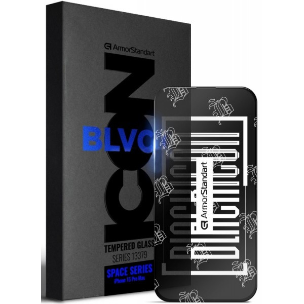 Захисне скло ArmorStandart Space Icon для iPhone 15 Pro Max Black (Код товару:34730) Харків - зображення 2