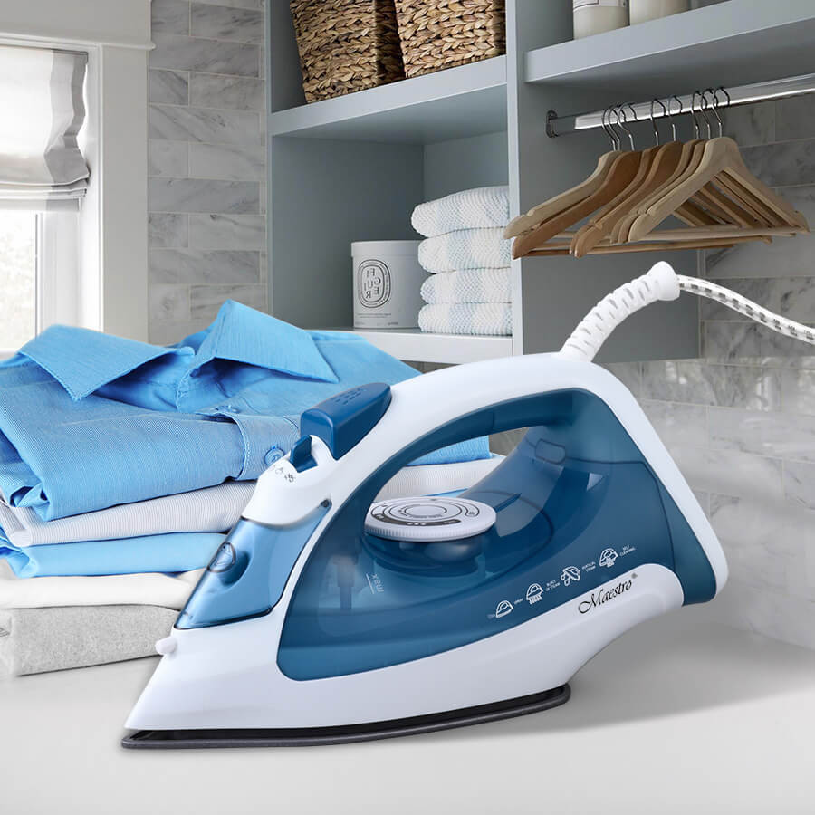 Утюг Maestro MR-300C 1800 Вт синий Київ - зображення 1
