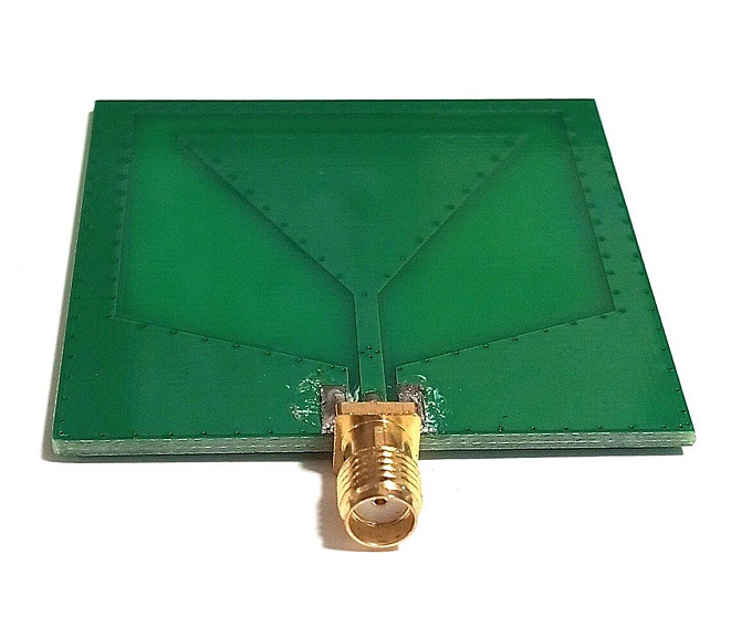 UWB-антенна 2260-3220MHz/4130MHz-10.5GHz 7dBi, до 40W, SMA-female, 50х50 мм Дніпро - зображення 8
