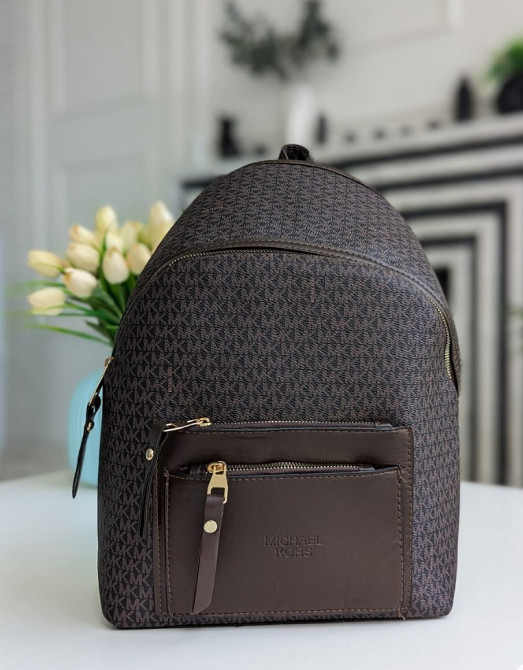 рюкзак міський світлий та темний Michael Kors великий місткий AN15 Вінниця - зображення 1