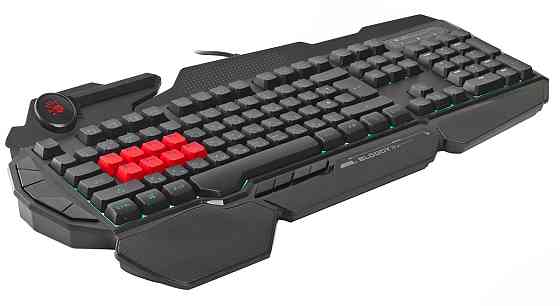 Клавиатура компьютерная проводная Bloody B318 LK Black черная Київ