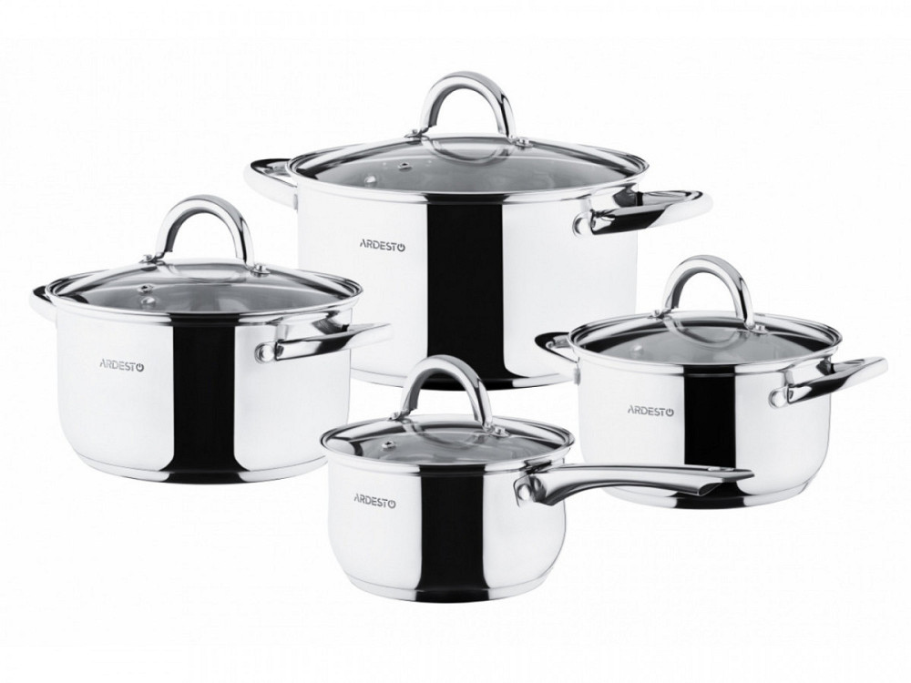 Набір посуду 8 пр Gemini Gourmet Ardesto AR-1908-PS Київ - зображення 1