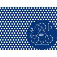 Перфорированный лист НЕРЖАВЕЙКА 1,0х1000х2000 Киев