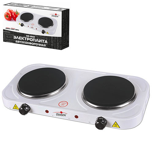 Плита электрическая настольная Stenson ME-0014-S 1000 Вт Київ - зображення 1