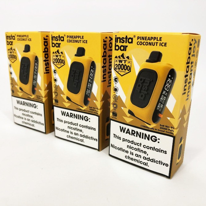 • Ананас кокос з льодом • Сигарета InstaBar WT 20000 тяг Киев - изображение 2