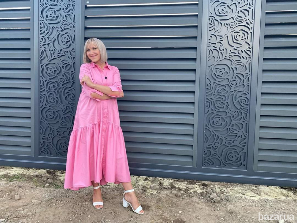 Ворота з декоративною вставкою Рахів Рахов - изображение 11