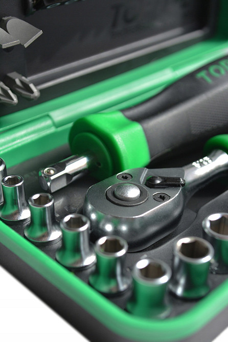 Профессиональный набор инструмента TOPTUL 1/4" 41ед. GADW4101 Харків - зображення 8